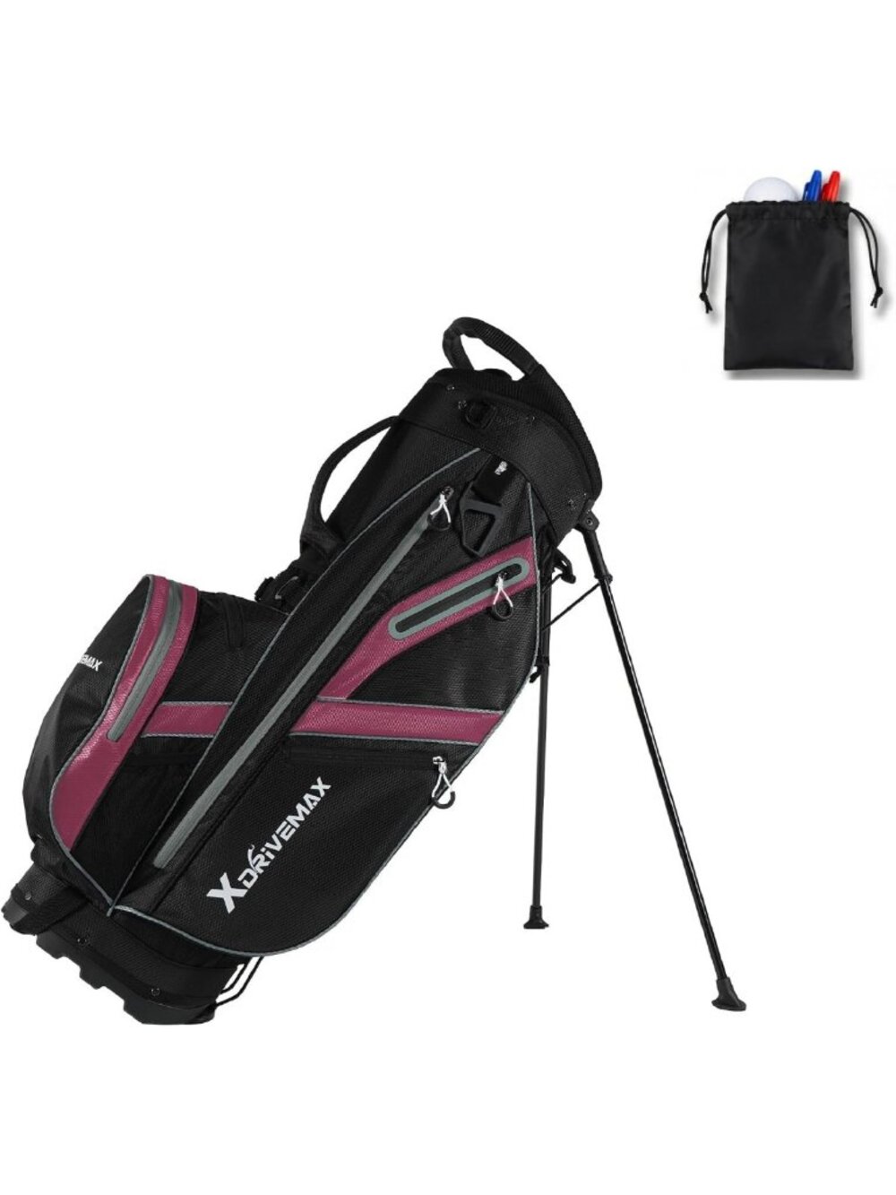 Lightweight Golf Stand Bag - Durable, Stylish, Easy Carry, Perfect for Golfers